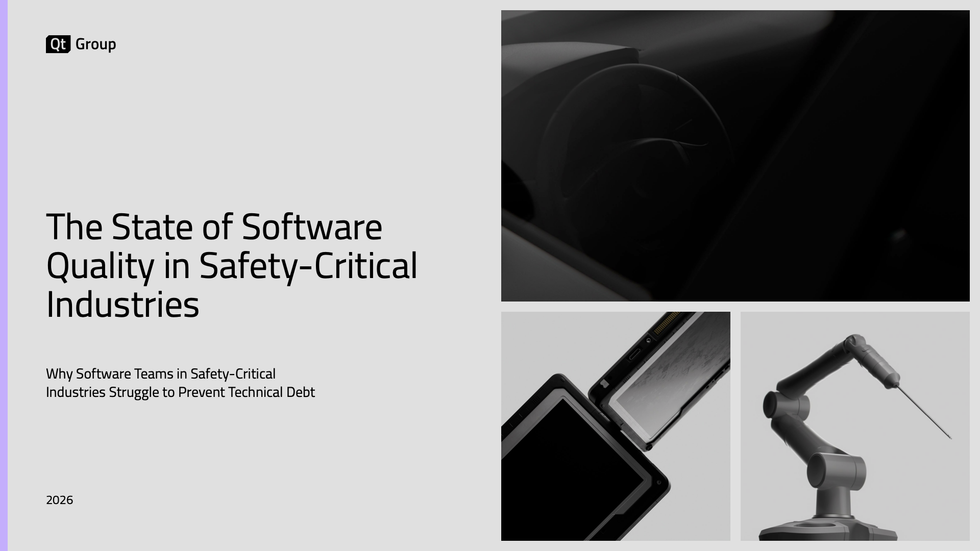 Whitepaper: The State of Software Quality in Safety-Critical Industries